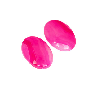 จี้หินอาเกตสีชมพู รูปไข่ งานฝีมือ หินบำบัด คริสตัล ผู้ผลิตและผู้ค้าส่ง - Product Image 5