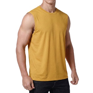 Stretchable Men's Sleeveless Shirts Tops Customized Logo Colour Workout Fitness Wholesale Price <b>Athletic</b> Casual wear Tank Tops - Product Image 1