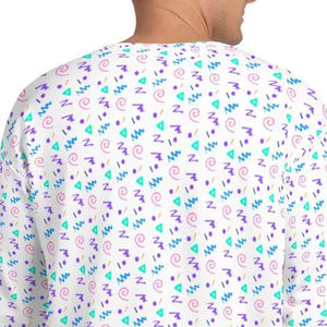 Sweatshirts en polyester surdimensionnés imprimés avec logo de haute qualité/Nouveaux sweatshirts respirants à sublimation personnalisée Hip Hop d'hiver - Product Image 5