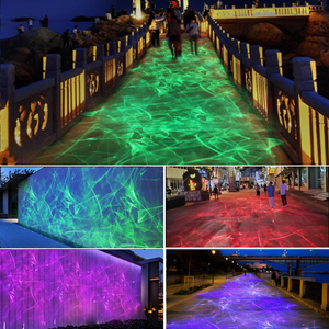 Projecteur laser RGB 3W étanche <span class=keywords><strong>IP65</strong></span> pour extérieur, effet d'aurore multicolore et motif aquatique pour éclairage de scène de parc - Product Image 6