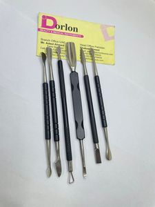 เครื่องมือทำเล็บสีดำเคลือบหนังกำพร้าที่ดันหนังกำพร้าอุปกรณ์ทำเล็บคุณภาพแบบยั่งยืนปรับแต่งที่ดันหนังกำพร้าแบบสองด้าน - Product Image 6