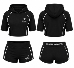 Wholsale Direct Industry Best Selling Custom Black Heat-Transfer Printed Sportswear Unisex <b>Volleyball</b> Jersey <b>Set</b> - Product Image 3