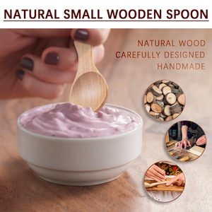 <b>Small</b> Wooden Salt <b>Spoon</b> Solid Wood Condiments <b>Spoon</b> Handmade Honey Teaspoon Seasoning Sugar Coffee Tea Jam Mustard <b>spoon</b> - Product Image 3