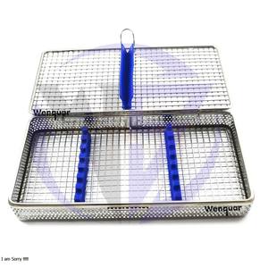 Ensemble de 7 plateaux en acier inoxydable de haute qualité pour la stérilisation, pour la chirurgie dentaire et médicale, vente directe d'usine - Product Image 3