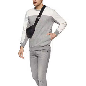 Lightweight Solid Winter <b>Men</b> Sweatshirts Comfortable Breathable Windproof 100% Cotton Eco-Friendly <b>Pullover</b> <b>for</b> Daily Wear New - Product Image 2