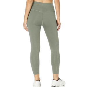 Top qualité 100% coton Gym entraînement femmes Leggings meilleure vente Fitness porter taille adulte femmes Yoga Leggings - Product Image 3
