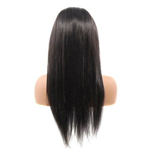 Aosun - Peluca de Cabello Humano de Alta Calidad al por Mayor, 100% Cabello Virgen Remy, Modelo T-Part, Larga de 32 Pulgadas, Color Marrón Chocolate - Product Image 5