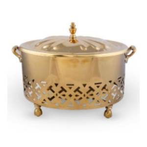 Ring Round Handi Chafing Dish Stainless Steel | Premium Buffet Food <b>Warmer</b> for Hotel Catering & Banquet Use - Product Image 6