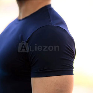 Chemises ajustées en coton et polyester pour l'haltérophilie et le fitness - Product Image 2
