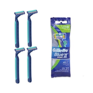 Cuchillas de Repuesto Originales para Maquinilla de Afeitar Masculina de Cinco Hojas de Acero Inoxidable, Mango de Plástico, Recargas de Deslizamiento Suave en Línea, 10 Unidades, Precio al por Mayor - Product Image 2
