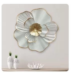 Décoration murale moderne en métal pour le salon, la chambre et le couloir, élégante, antirouille et prête à accrocher. - Product Image 6