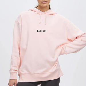2025 Streetwear moda Oversize Drawstring Hoodie/precio al por mayor alta calidad mujeres Best Seller Fleece Hoodie para mujeres - Product Image 1