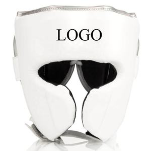 ชุดอุปกรณ์มวยสปาร์ริงแบบกำหนดเองสองสี ยอดขายดี MOQ ต่ำ พร้อมอุปกรณ์ป้องกันสำหรับฝึกซ้อมคิกบ็อกซิ่ง  รวมถึงสนับศีรษะ สนับขา และถุงมือ - Product Image 4