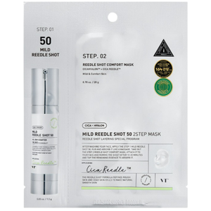 Masque à l'acide hyaluronique en 2 étapes VT Mild 50 avec Reedle Shot - Product Image 1