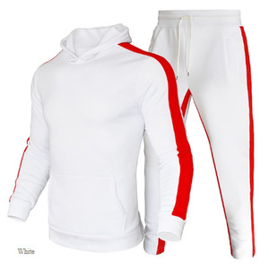 Conjunto de chándal de algodón 100% de manga larga XL para hombre, sudadera con logotipo impreso personalizado y joggers de talla grande, colección de primavera Pakistán - Product Image 3