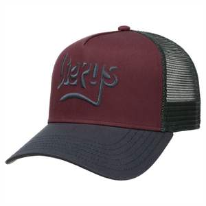 Personnalisation populaire en petites séries de casquettes de camionneur en cuir PU unisexe avec motif de flamme - Product Image 6