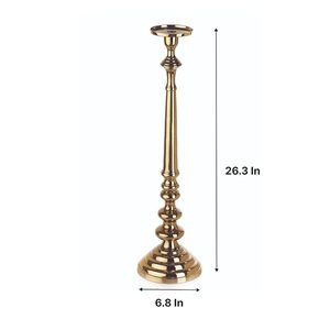 Top Design en laiton massif bougeoir décor de mariage bougies maison bougeoir haute finition chromage bougie moule - Product Image 3