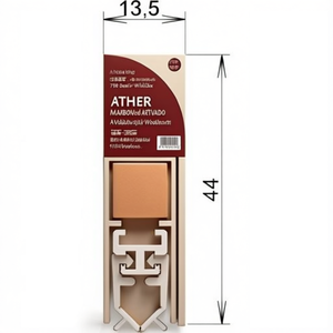 ATHMER Single-Sided White Wind-Ex 1-311 Door <b>Seal</b> 735 mm Length for Wooden Doors - Product Image 3