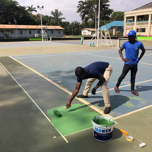 สีอะคริลิกเหลว ISONEM สำหรับงานถนน แห้งเร็ว 1 ชั่วโมง ใช้ได้กับงานทาสีอาคาร ถนน และสนามเทนนิส - Product Image 1