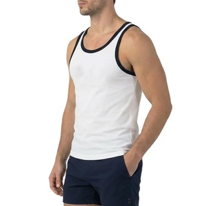 Gym Training Comfortable Sportswear Tank Top Wholesale High Quality Activewear Yoga <b>Singlet</b> Anti-Shrink Knitted Ribbed Fabric - Product Image 3