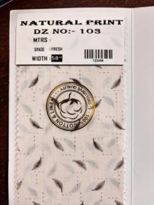 Tela estampada de algodón orgánico ecológico Tela de exportación directa de fábrica para el mercado global de prendas de vestir - Product Image 6