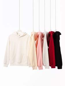 Sudaderas con capucha bordadas para hombre Sudaderas con capucha en blanco Fleece Cotton French Terry Knitted Fabric para sudaderas con capucha - Product Image 4