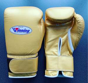 Nouveauté Gants de boxe d'entraînement personnalisés en cuir artificiel Gant de boxe MMA de combat avec coup de pied Sac de boxe en cuir de vachette gagnant - Product Image 6