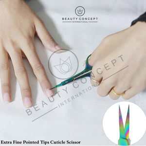 Tijeras de Manicura y Pedicura Extra Fuertes de Acero Inoxidable, Ecológicas, Novedad, Logotipo Personalizado, Recubrimiento Multicolor - Product Image 5