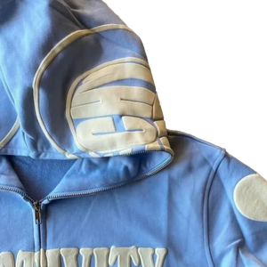 Sweat-shirts pour hommes de haute qualité, personnalisés, style streetwear, impression en relief, 100% coton, surdimensionnés, 500 g/m², tricot épais, hiver - Product Image 5