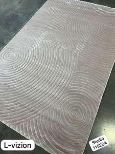 Alfombras Turcas Modernas de Polipropileno Tejidas a Máquina, Alfombras de Yute de Alta Calidad Resistentes a las Manchas, de Pelo Alto, Abstractas, para Dormitorio y Hogar - Product Image 2