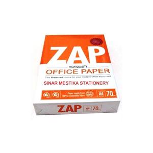 Entrega rápida de papel de copia ZAP A4, suministrado para la amplia demanda minorista y el comercio al por mayor. - Product Image 4