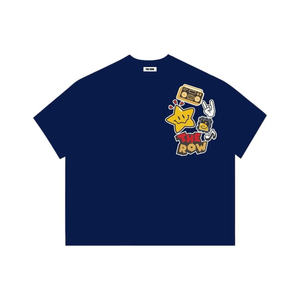 เสื้อยืดคอกลมแขนสั้นผู้ชายคุณภาพสูง 100% ผ้าฝ้ายด็อบบี้ |   ทรงเข้ารูป |   อย่างเป็นทางการ |   โลโก้ลายสัตว์ |   แห้งเร็ว ระบายอากาศได้ดี - Product Image 6