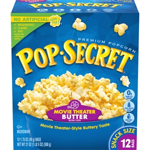 Profitez de délicieux pop-corn au beurre au cinéma à la maison avec Pop Secret maintenant disponible en stock avec livraison rapide - Product Image 4