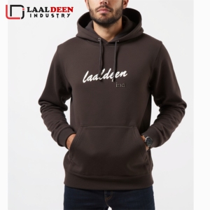 Sweat-shirt à capuche surdimensionné pour homme avec graphisme personnalisé, de haute qualité, 100% coton, broderie, ourlet côtelé, épaules tombantes, logo frontal, numérique - Product Image 1