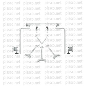 Jaula de malla de titanio para operación de fijación vertebral, instrumento de alta calidad, embalaje personalizado, hecho por Pissco, paquistaní - Product Image 4