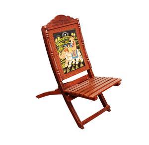 ACACIA Wood <b>Easy</b> to Carry Folding Gitti <b>Chair</b> with Comfortable wooden foldable <b>chair</b> - Product Image 6