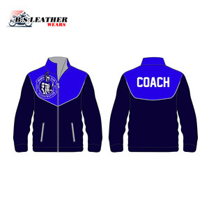 เสื้อแจ็คเก็ตโค้ชน้ำหนักเบา100% ผ้าโพลีเอสเตอร์กันน้ำพิมพ์ซับลิเมชันตามสั่งสำหรับฤดูหนาว - Product Image 6