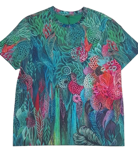 เสื้อยืดสำหรับผู้ชายผ้าฝ้าย100% พรีเมี่ยมผ้าถักพิมพ์ลายดิจิทัลผ้าถัก180 GSM - Product Image 3