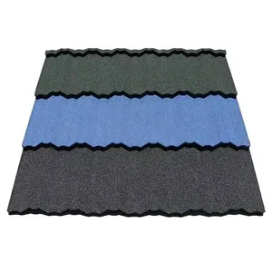 Best Sell Color Coated Stone Metal Roofing Tile Galvanized Steel Roof Tile