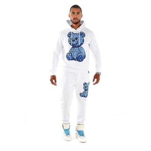 Survêtement en polaire personnalisé de qualité dans des variantes à la mode LOGO OEM personnalisé Survêtement en polaire technique en coton lourd athlétique - Product Image 4