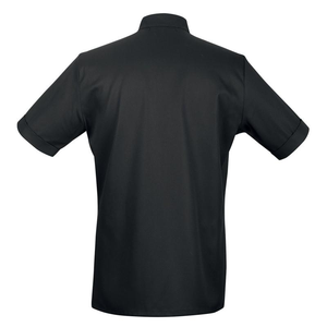 Giacca da Chef Classica con Logo Personalizzato per Hotel e Ristoranti, Uniforme da <span class=keywords><strong>Cuoco</strong></span> a Maniche Corte per Uomo - Product Image 6