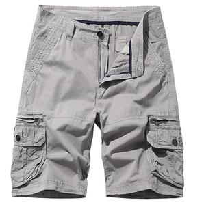 Pantalones cortos transpirables de algodón para mujer, pantalones cortos de chándal de verano, informales, teñidos, lisos, con múltiples bolsillos, hasta la rodilla, pantalones cortos Cargo a la venta - Product Image 6