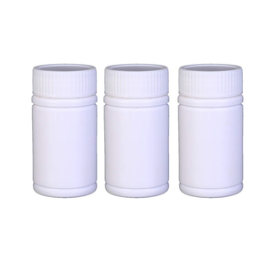 Boîte en plastique de qualité alimentaire 200cc vide pour le stockage de gélules et de pilules – Flacon pharmaceutique en plastique pour capsules et pilules - Product Image 3