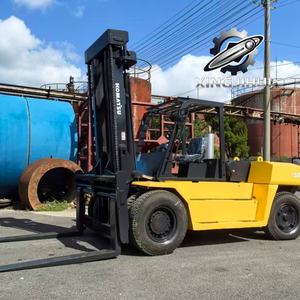 Chariot élévateur Komatsu FD150-7 15 TONNES, chariot élévateur d'occasion, Japon, 15 tonnes, moteur Komatsu, machine d'occasion, chariot élévateur à essence d'occasion - Product Image 6