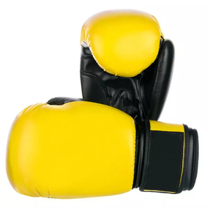 Guantes de boxeo profesionales de cuero Premium de bajo precio para adultos/boxeadores profesionales-Cierre de gancho y bucle de dedo completo ligero - Product Image 3
