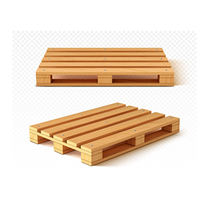 Palettes en bois robustes fiables pour le transport et l'entreposage de produits de déchets agricoles compétitifs - Product Image 2