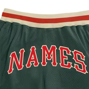 Gran oferta de pantalones cortos de malla informales de verano para hombre con logotipo personalizado al por mayor 100% poliéster transpirable antiarrugas servicio OEM ecológico - Product Image 4