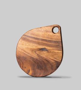 Planche à découper en bois personnalisée de qualité supérieure Planche personnalisée Service de pizza à usage quotidien avec poignée Design moderne - Product Image 5