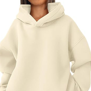 Sweat à capuche surdimensionné délavé à l'acide avec logo personnalisé pour femmes, sweat à capuche pour femmes de qualité supérieure, délavé à l'acide - Product Image 5