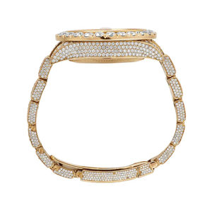 VVS Moissanite Montres-bracelets en acier de haute qualité pour hommes Full Bling Mechanical Iced out Diamond Watch dans le style Hip Hop - Product Image 6